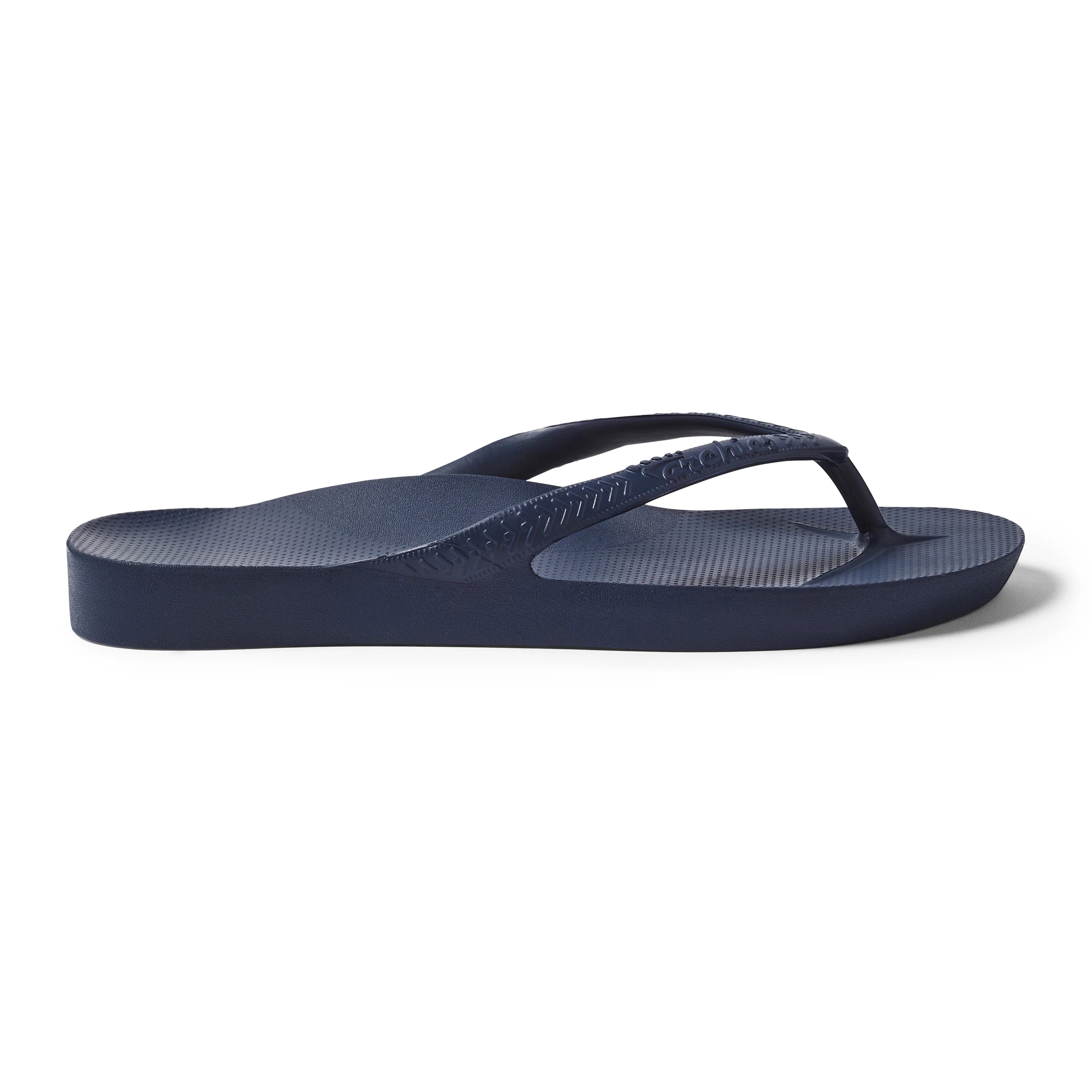Tongs avec soutien de la voûte plantaire couleur Navy
