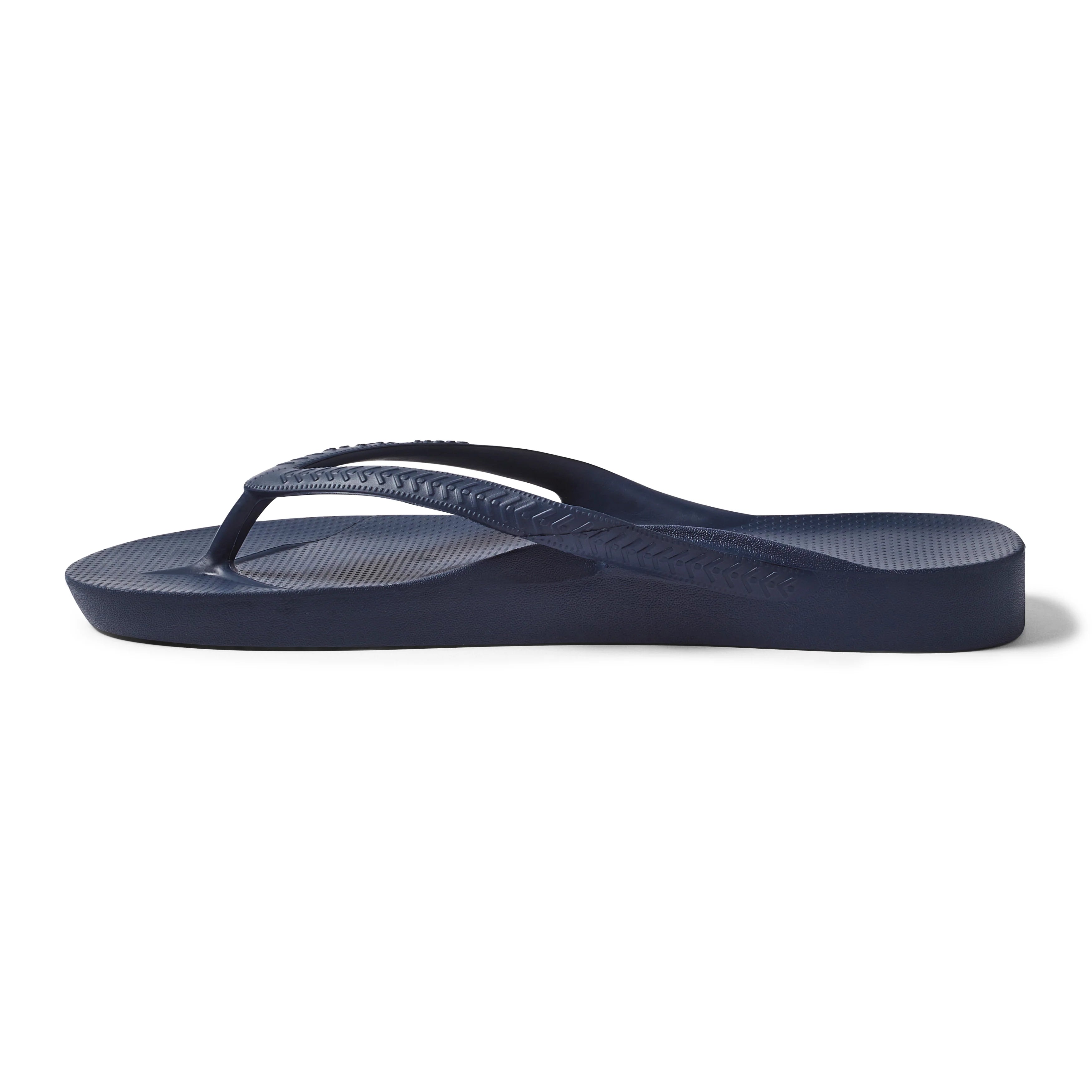 Tongs avec soutien de la voûte plantaire couleur Navy
