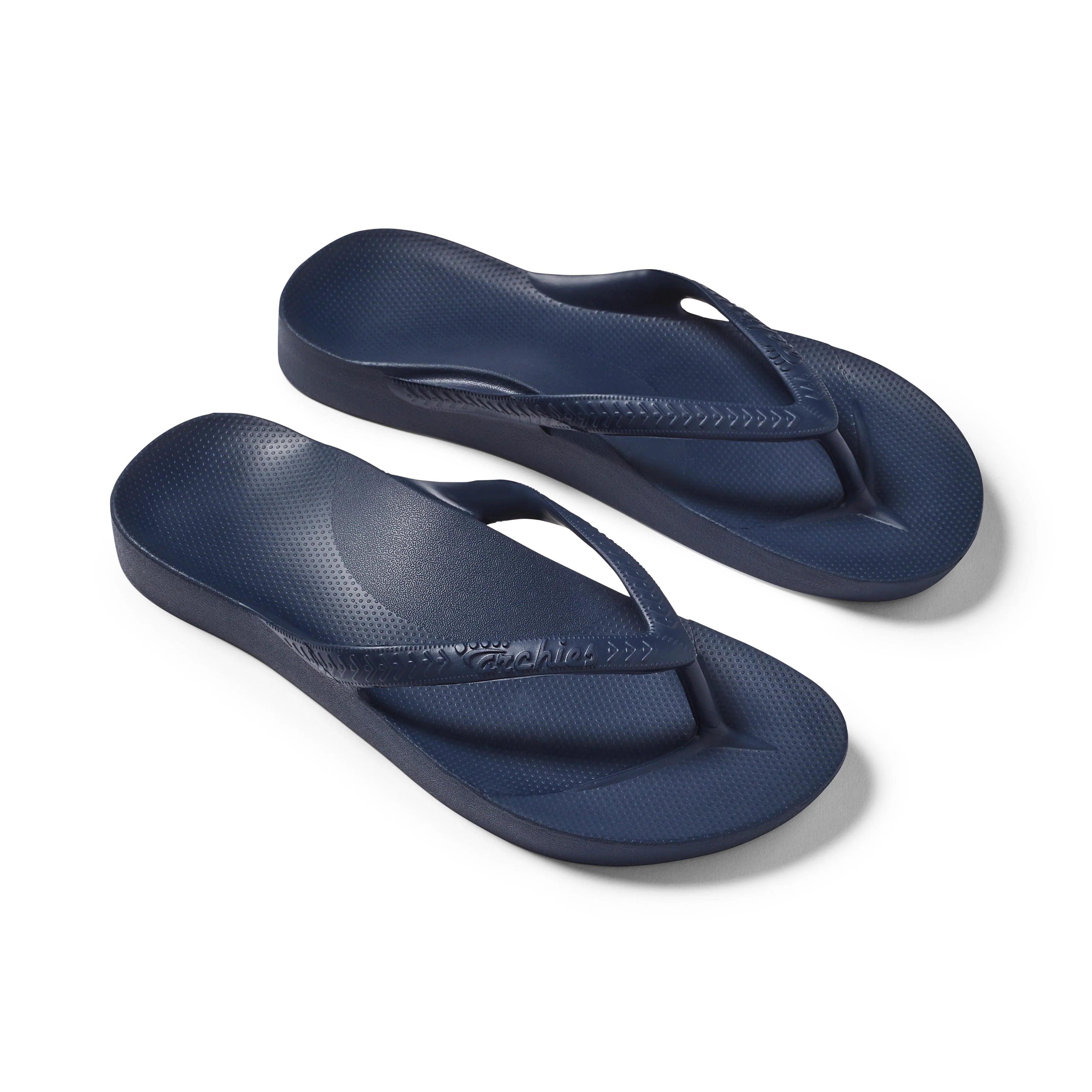 Tongs avec soutien de la voûte plantaire couleur Navy