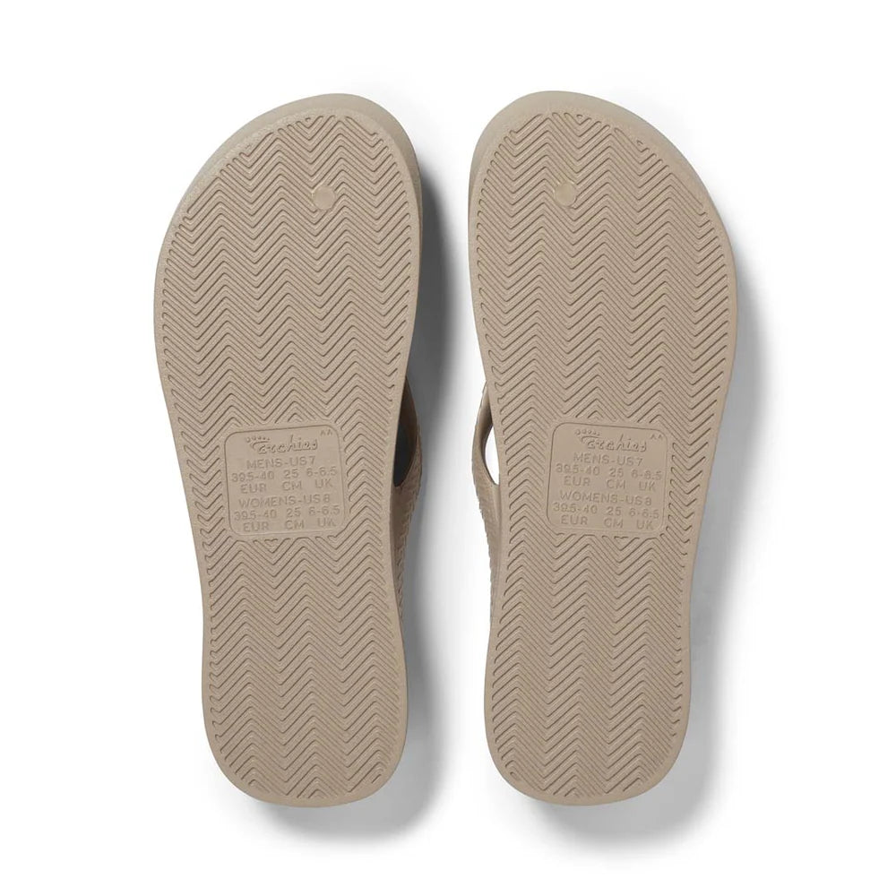 Tong Instep couleur Taupe