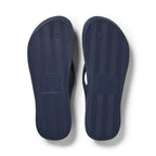 Tongs avec soutien de la voûte plantaire couleur Navy
