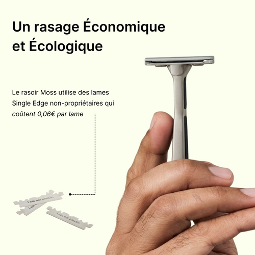 Rasoir à 1 lames Moss