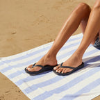 Tongs avec soutien de la voûte plantaire couleur Navy